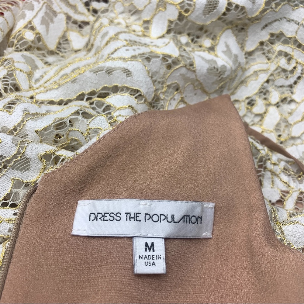Dress The Population Medium Bridesmaid Wedding Formal - Picture 11 of 11